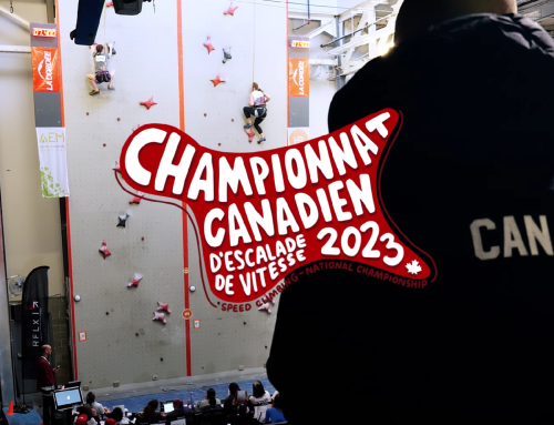 CHAMPIONNAT CANADIEN D’ESCALADE DE VITESSE 2023 – VIDÉO PROMOTIONNELLE